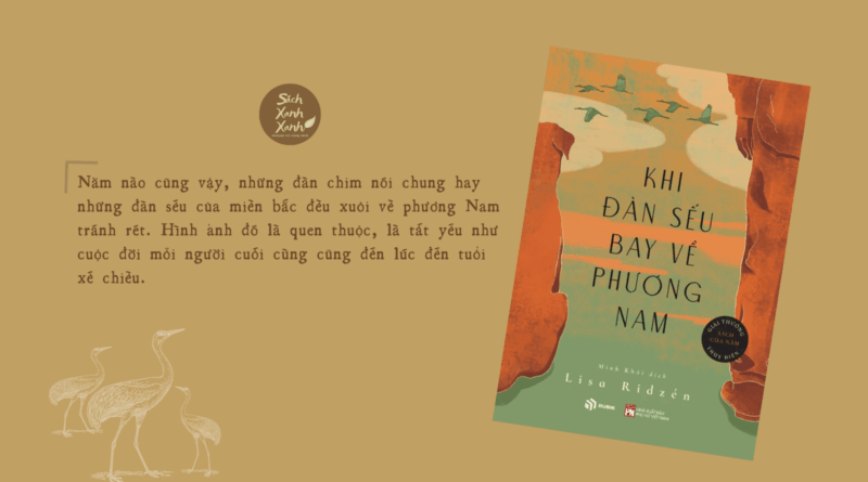 Khi đàn sếu bay về phương Nam – Lisa Ridzén